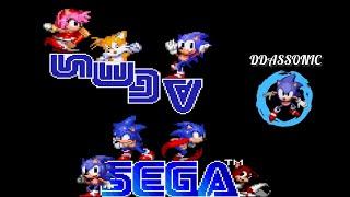 Some Intro Animations in Sega Logo • Sonic Hack