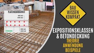 Expositionsklassen & Betondeckung - Theorie, Anwendung und Beispiele - KOMPAKT erklärt