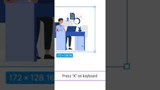 Figma Trick : How to Resize Elements Proportionally with the Scale Tool