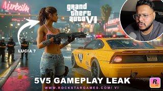 GTA 6 : 5v5 Gameplay Goes Wild! (Gameplay Leak)