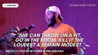 Mello - "Black Queen" at Voices In Power | Spoken Word Poetry