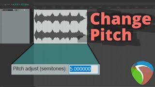 Reaper - Change the Pitch of Audio