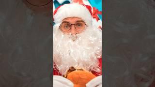 Santa Claus Eats Burger