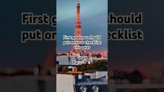Goals Paris  #paris #cities #4ktour #walks #travel