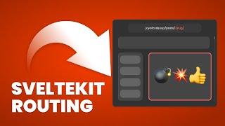 Learn Everything About SvelteKit Routing (Pages, Layout, Nested Routes)