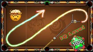 8Ball Pool - IQ LEVEL 1000 || Full Indirect GamePlay || with Craziest Kiss Shots & Trick Shots 