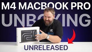 Unreleased Apple MacBook Pro M4 Unboxing (ENGLISH)