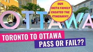 Drove 1000 kms in a day !! Explored Ottawa in just one day | Canada Travel Vlog