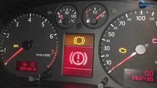 Service abfragen und Fahrzeug-Check auslösen Audi A3 8l