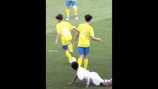 Ronaldo Reacts To His Son's Cctions 