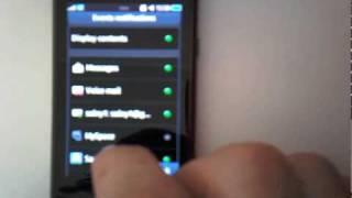 Samsung Wave Mega Review pt. 4 - Settings