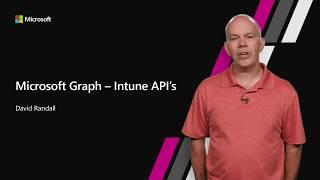 Intune APIs in Microsoft Graph