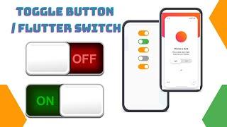 Flutter Switch | Toggle Switch | Animated Switch | On -Off Switch