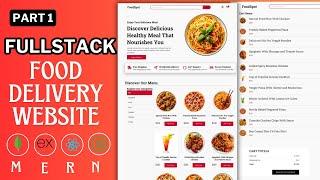 How To Build Full Stack Food Delivery Website in React JS, MongoDB, Express, Node JS and Stripe