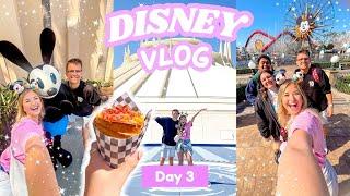 DISNEYLAND  VLOG 3 | Fun with friends, riding Incredicoaster, World of Color & DVC lounge 