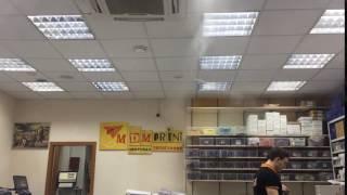 Увлажнение воздуха в типографии «МДМ-принт» в Москве