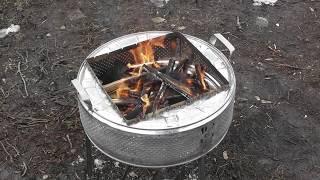 МАНГАЛ из барабана стиральной машины своими руками/ DIY barbecue grill