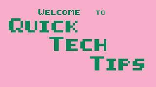 Quick Tech Tips Trailer