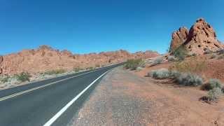 Las Vegas -- Driving in Valley of Fire State Park