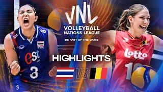 Thailand  vs. Belgium  - Highlights | Week 1 | Women's VNL 2025