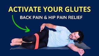 Best Exercise for Hip and Back Pain Relief | Clamshell