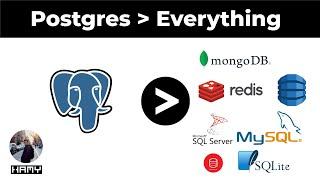 Postgres Over Everything - Why You Should Probably Just use Postgres for your next Web App