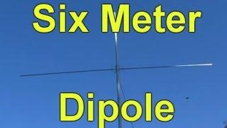 How to Build a Six Meter Ham Radio Dipole Antenna