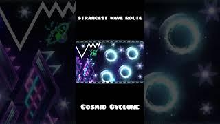 Geometry Dash: STRANGEST Wave in Cosmic Cyclone 