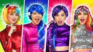 THE SUPER POPS MAGIC HAIR HACKS. CUT AND COLOR HAIR TRANSFORMATIONS. Totally TV Originals.