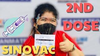 SINOVAC 2ND DOSE | MOMSHIE TINTIN #sinovac #vaccine #secondDoseSinoVac