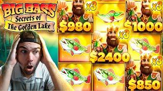 THE LUCKIEST BIG BASS SECRETS OF THE GOLDEN LAKE SUPER BONUS!