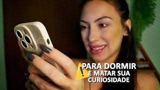 ASMR: SUSSURROS RESPONDENDO PERGUNTAS E MATANDO A CURIOSIDADE SOBRE MIM 