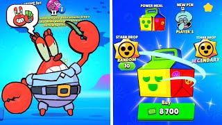 Brawl Stars New Mr. Krabs Tick Skin