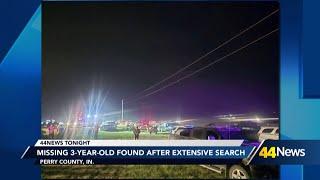 Perry County deputies locate missing 3-year-old after extensive search