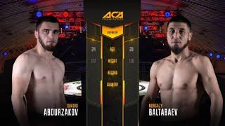 Шадид Абдурзаков vs. Нургазы Балтабаев | Shadid Abdurzakov vs. Nurgazy Baltabaev | ACA YE 34