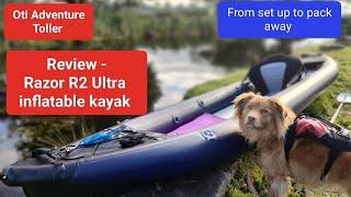 Review of Razor R2 Ultra inflatable kayak - from an established Australian company, UK review.