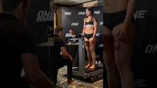 Jackie Buntan makes weight for ONE Fight Night 20 #onechampionship