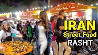 Street Food in RASHT, IRAN!  AND What People in Iran are Really Like!! ایران