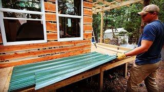 A Tin Roof On A Tiny House | Helping The Crockers!