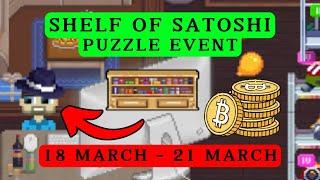 Rollercoin | Shelf Of Satoshi Puzzle Event