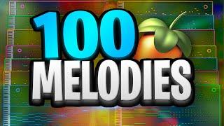 100 EDM Melodies Midi Pack - Best 100 Fl Studio (Martin Garrix, Avicii, Brooks Style) [Part 2]