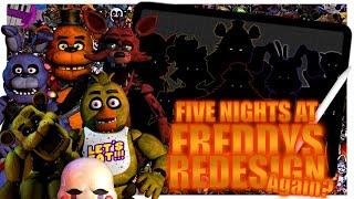 FNAF Redesign: FNAF One (Again?) The Whole Group | Officially Lewis