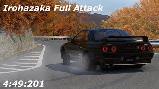 Irohazaka Downhill Full Attack | Nissan Skyline R32 | Assetto Corsa