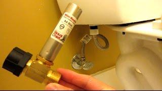 How to Install Toilet Water Hammer Arrestor (Sioux Chief 660 TK)