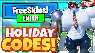 These NEW *HOLIDAY UPDATE CODES* Give OP REWARDS In Mega Noob Simulator! Roblox