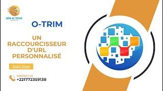 O TRIM (un raccourcisseur d'URL personnalisé créé par ONPASSIVE) utilisation100% gratuite( en WOLOF)