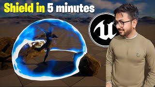 Create a Stunning Dome Shield Material in 5 Minutes | UE5 Tutorial