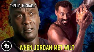 When Wilt Chamberlain left Michael Jordan SPEECHLESS