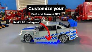 Customize your Nissan GTR w/ ‘Real LEDs’