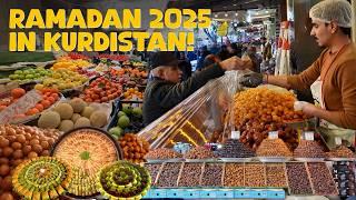 RAMADAN 2025 in KURDISTAN  IRAQ’S SWEET SECRET! Slemani Grand Bazaar Tour